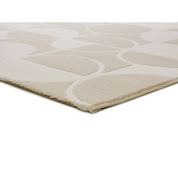 Teppich in Creme- und Elfenbeinfarben, 160 × 230 cm Flora - Universal-image-3