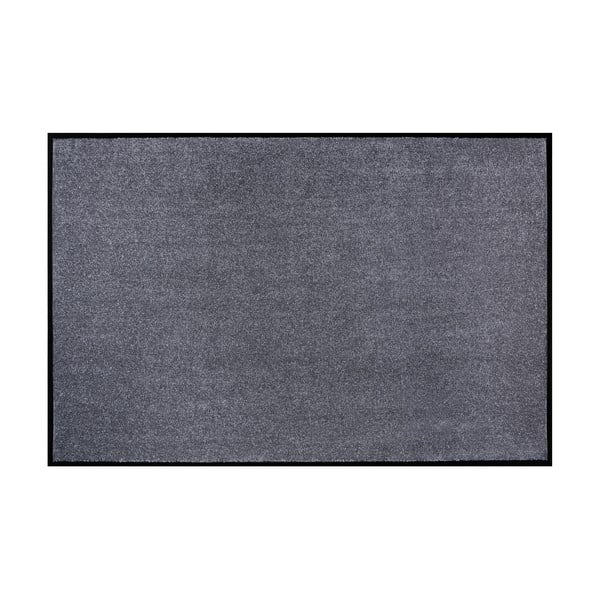 Graue Fußmatte 80 x 60 cm Washable - Hanse Home