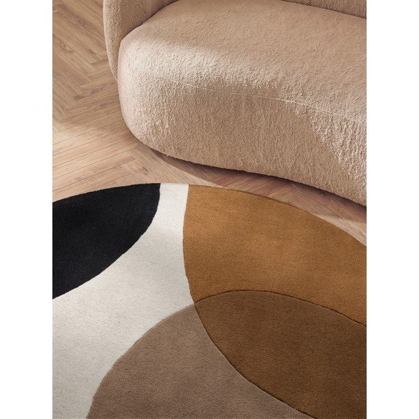 Cognacbrauner Teppich ø 200 cm Ruvia – Villeroy&Boch-image-2