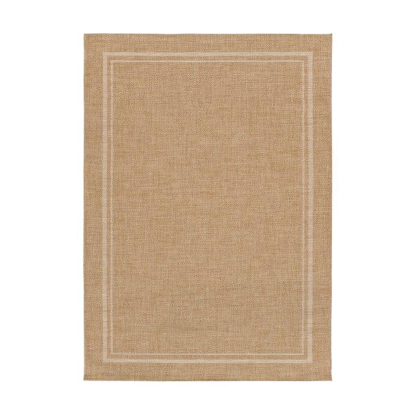 Beiger Outdoor-Teppich 80 x 150 cm Guinea Beige - Universal