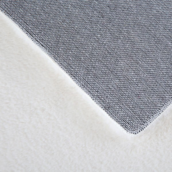 Cremefarbener, waschbarer Teppich, 60 × 110 cm Pouffy - Ayyildiz Carpets-image-4