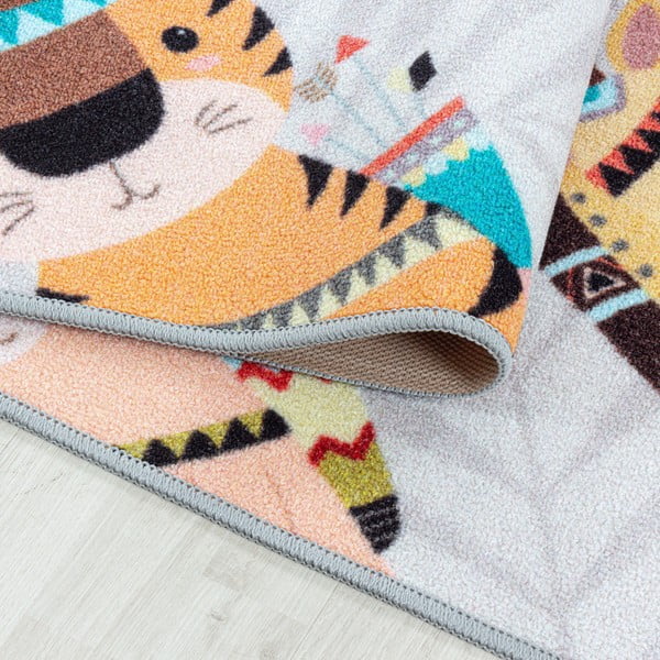 Grauer Kinderteppich, 120 × 170 cm Play - Ayyildiz Carpets-image-3