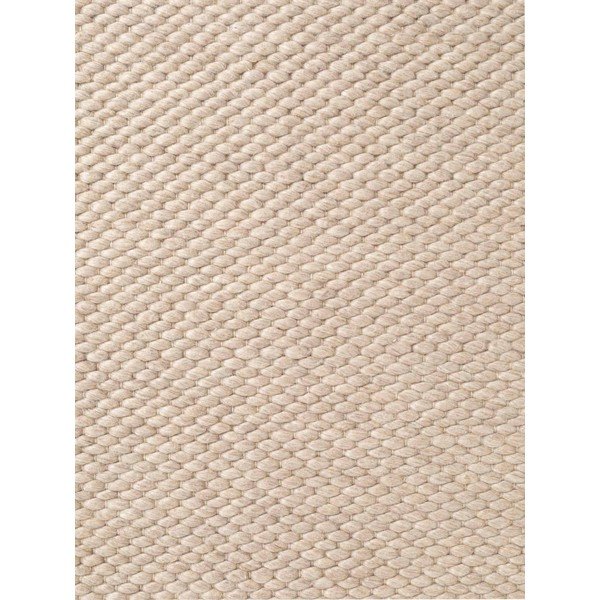 Beiger, handgewebter, runder Wollteppich, Durchmesser 200 cm Lyon Beans - Elle Decoration-image-4