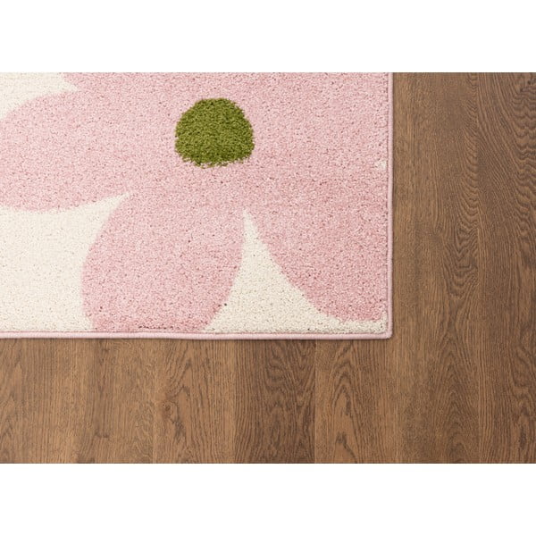 Kinderteppich in Elfenbeinfarbe, 80 × 150 cm Lolly Cream - FD-image-3