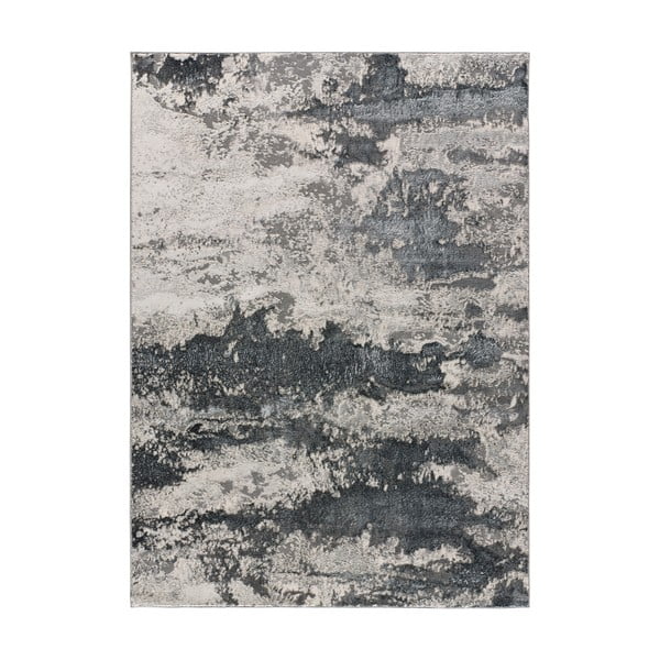 Grauer Teppich 140 × 200 cm Agata - Universal