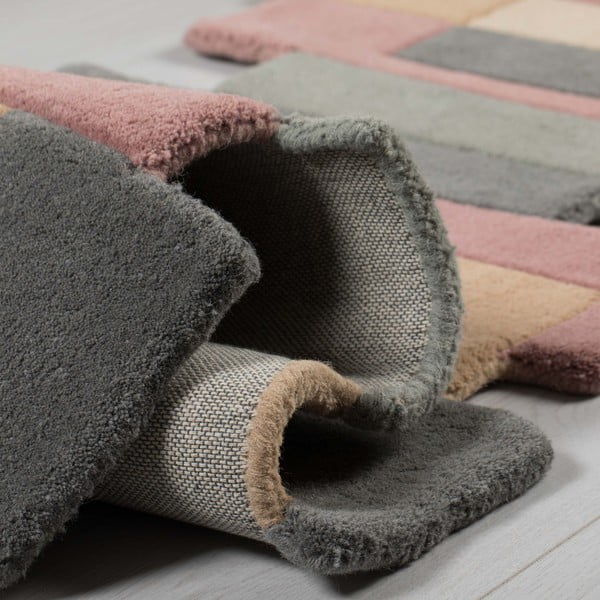 Wollteppich 200 × 290 cm Collage - Flair Rugs-image-3