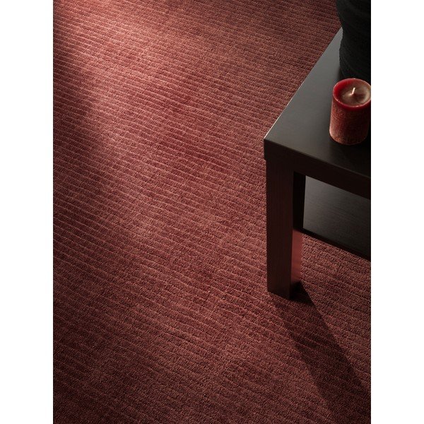 Weinroter, handgewebter Teppich, 160 x 230 cm Rowan - Asiatic Carpets-image-1