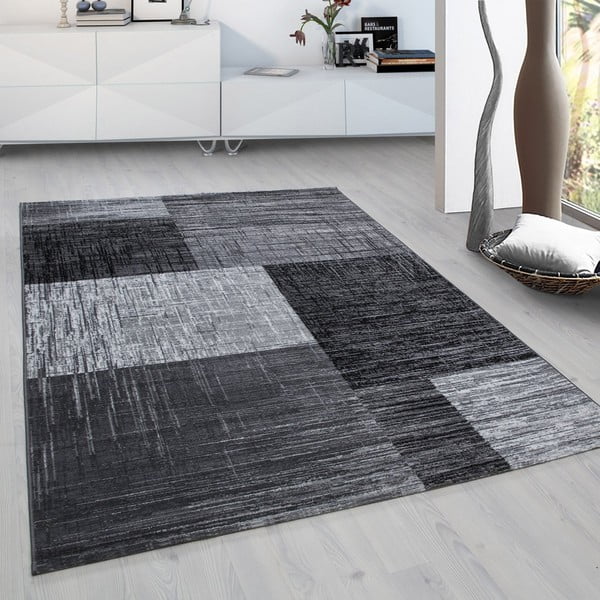 Grauer Teppich 80 × 150 cm Plus - Ayyildiz Carpets-image-1