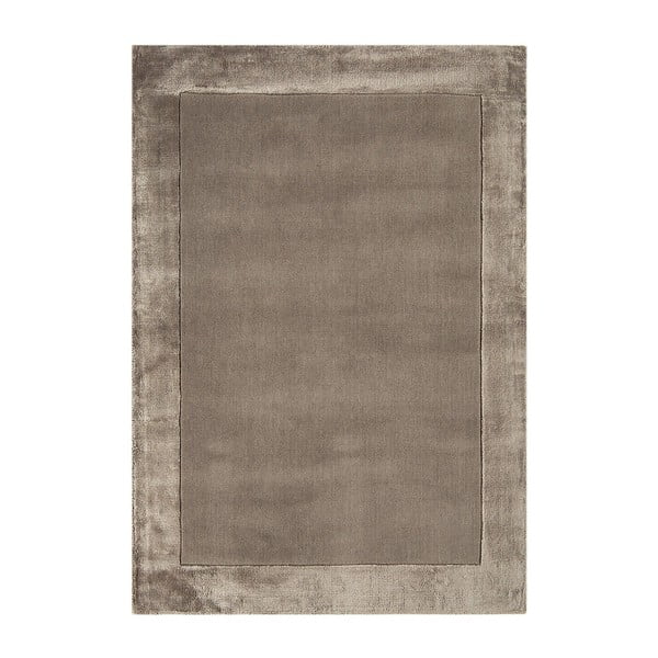 Brauner, handgewebter Teppich mit Wollanteil, 200 × 290 cm Ascot - Asiatic Carpets