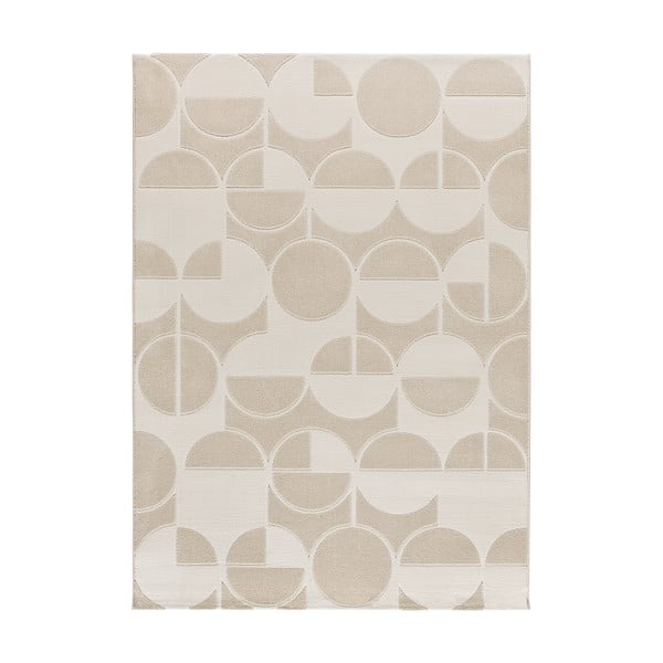 Teppich in Creme- und Elfenbeinfarben, 160 × 230 cm Flora - Universal-image-4