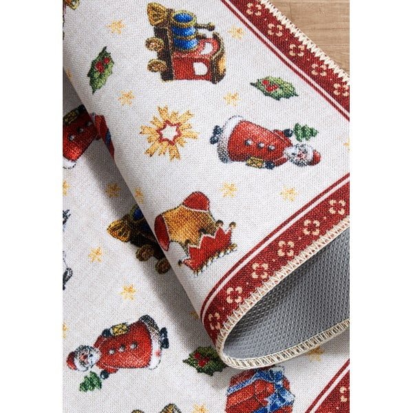 Roter Teppich mit Weihnachtsmotiv, 50 x 80 cm Toy's Delight Red Christmas - Villeroy&Boch-image-4