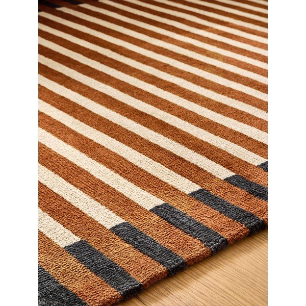 Orange handgewebter Teppich 120x170 cm Lois – MADE-image-3