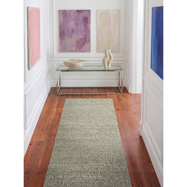 Hellgrüner, handgewebter Läufer, 80 × 300 cm Notting Hill Portobello - Ted Baker-image-1