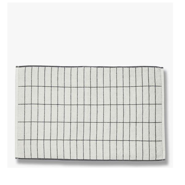 Weiße Badezimmermatte, 50 x 80 cm Tile Stone - Mette Ditmer Denmark-image-2
