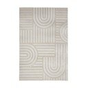 Cremefarbener Teppich 133 x 190 cm Elara - Flair Rugs
