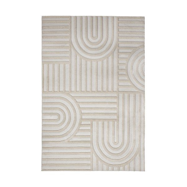 Cremefarbener Teppich 133 x 190 cm Elara - Flair Rugs