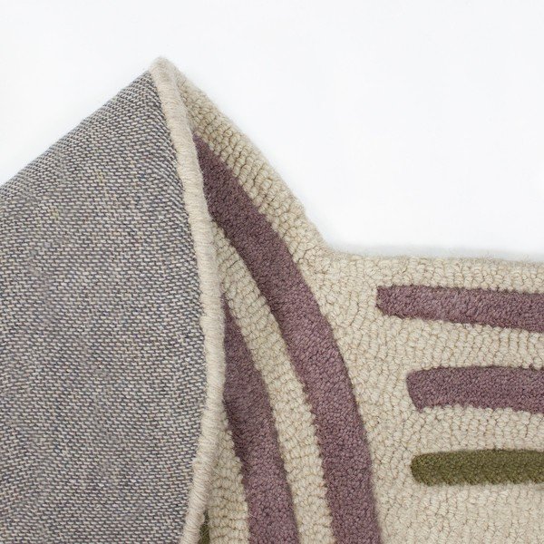 Grüner, handgewebter Wollteppich, 160 × 230 cm Spiral Shaped - Flair Rugs-image-4