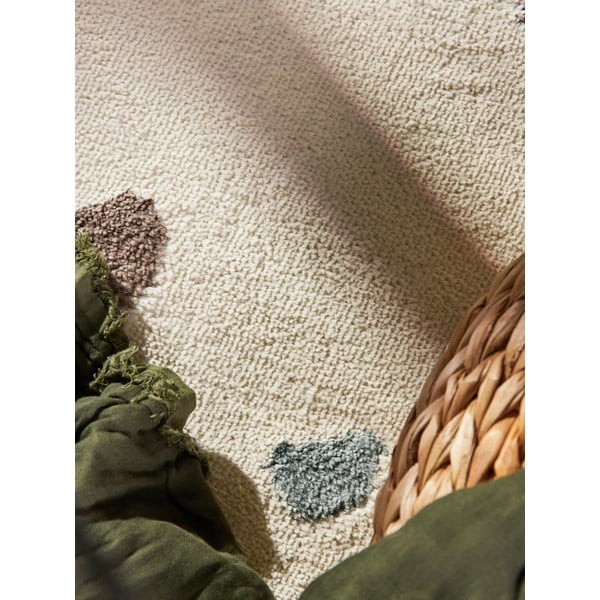 Cremefarbener Kinderteppich, Ø 160 cm Funny Dots - Hanse Home-image-3