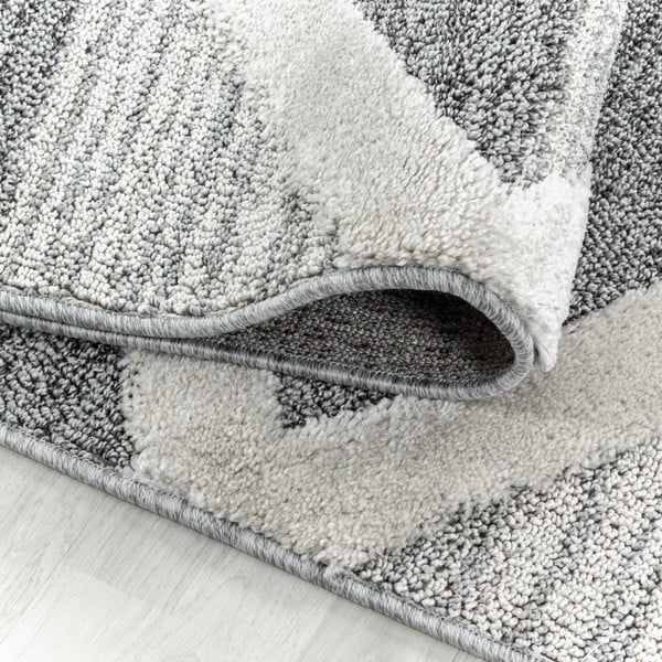 Grauer Teppich 80 × 150 cm Pisa - Ayyildiz Carpets-image-3