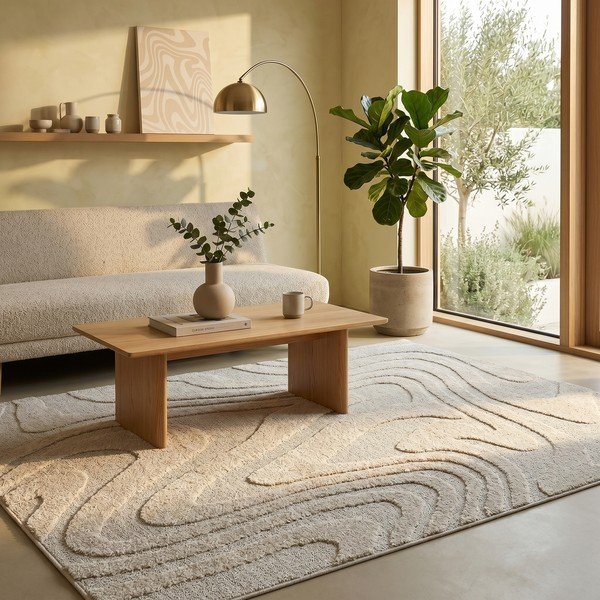 Beiger Teppich 120 × 170 cm Dune - ESTE-image-1