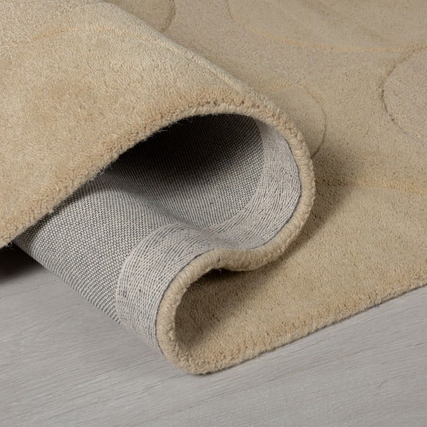 Beiger Wollteppich, Läufer, 60 x 230 cm Gigi - Flair Rugs-image-4