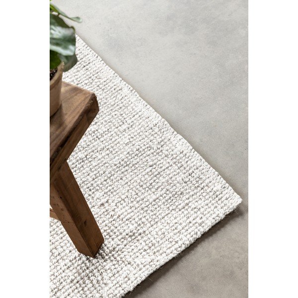 Hellgrauer, beidseitig verwendbarer/handgewebter Jute-Läufer, 80 x 200 cm Bouclé Jaipur - Hanse Home-image-2