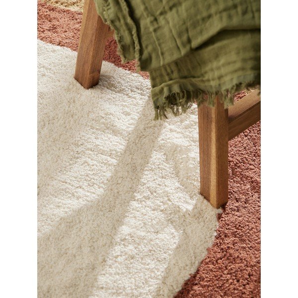 Cremefarbener, waschbarer/handgewebter Baumwoll-Kindenteppich, 140 x 200 cm Snuggle Riva - Hanse Home-image-4