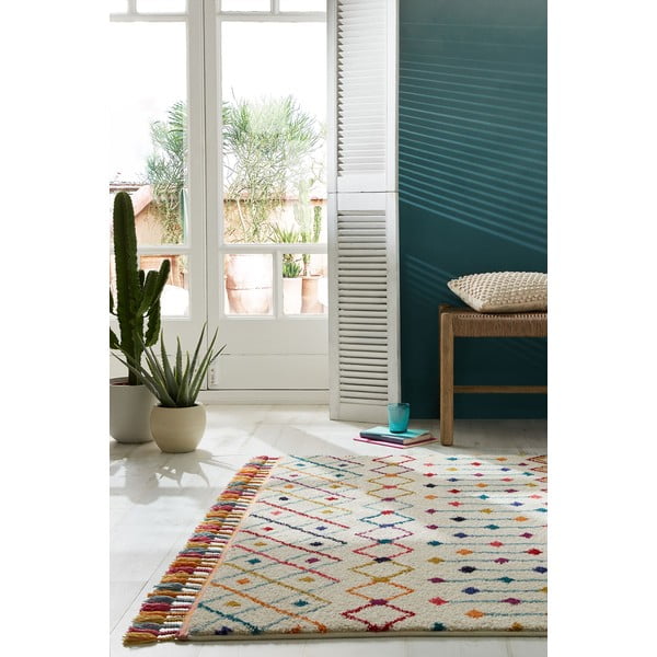 Cremefarbener Kinderteppich 120 x 170 cm Prairie - Flair Rugs-image-1