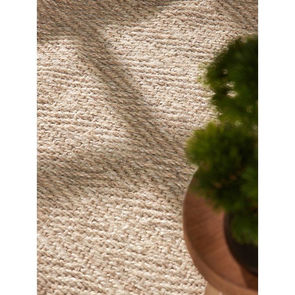Handgewebter Jute-Teppich in Naturfarbe, 160 x 230 cm Mirabelle - Villeroy&Boch-image-3