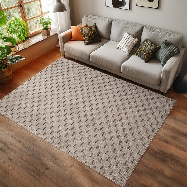 Beiger Teppich 120 × 170 cm Helix 2203 - Ayyildiz Carpets-image-1