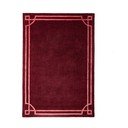 Weinroter, handgewebter Wollteppich, 200 × 290 cm Gatsby - Flair Rugs
