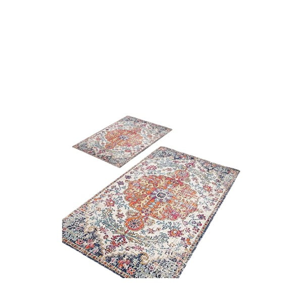 Badezimmervorleger im 2er-Set, 60 x 100 cm - Mila Home