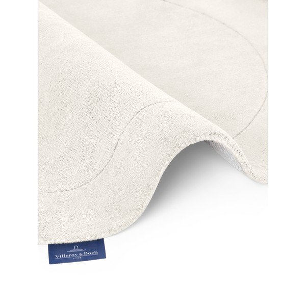 Cremefarbener, handgewebter, runder Teppich mit Wollanteil, Ø 160 cm Organic Kivi Cream - Villeroy&Boch-image-4