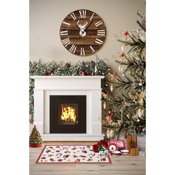 Roter Teppich mit Weihnachtsmotiv, 50 x 80 cm Toy's Delight Red Christmas - Villeroy&Boch-image-1