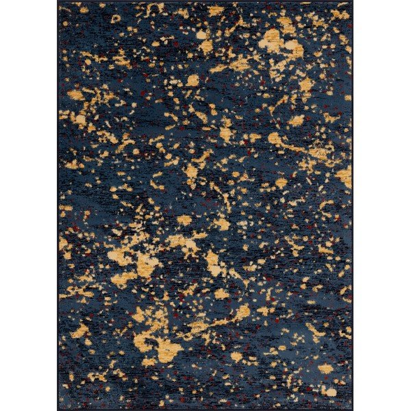Dunkelblauer Teppich, 50 × 70 cm Tonio - FD