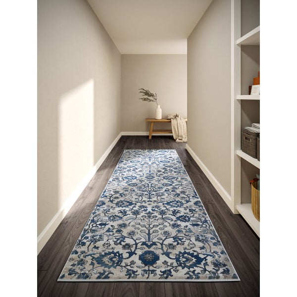 Blau-cremefarbene Lauffläche 80 × 240 cm Ernest - Villeroy&Boch-image-1