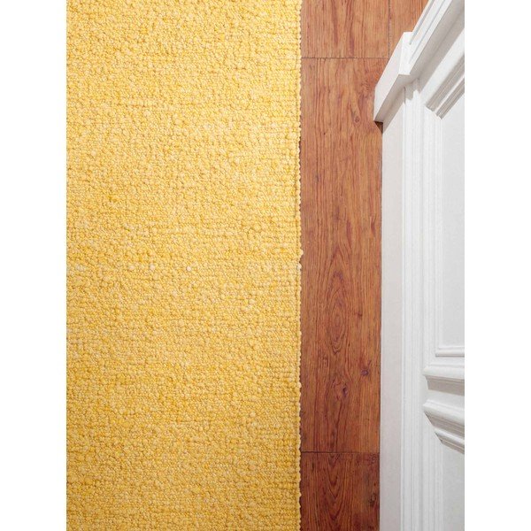Gelber, handgewebter Läufer aus Bouclé-Stoff, 80 × 200 cm Notting Hill Portobello - Ted Baker-image-4