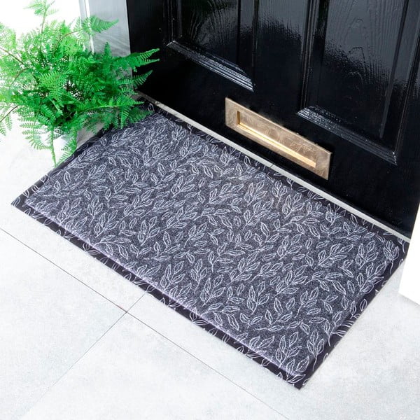 Fußmatte 40 × 70 cm Navy Leaf - Artsy Doormats-image-1