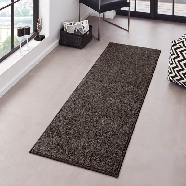 Grauer Läufer 80 × 400 cm Pure - Hanse Home-image-1