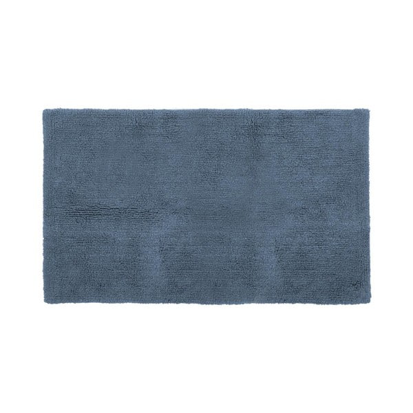Blauer Badezimmerteppich, 60 x 100 cm Luca - Tiseco Home Studio
