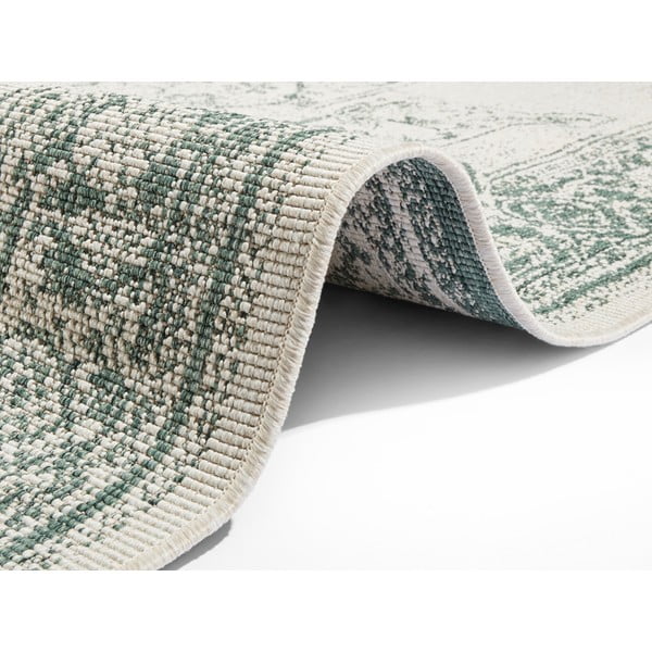 Grüner/beige Teppich für Innen- und Außenbereiche 200x290 cm Borbon – Hanse Home-image-4