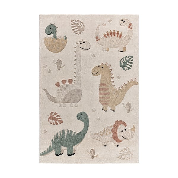 Beiger Kinderteppich 120 × 170 cm Clown - Universal