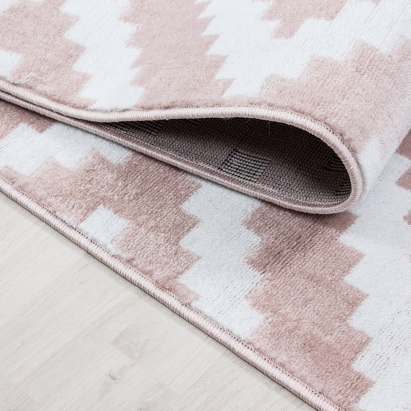 Hellrosa Teppich 120 × 170 cm Plus - Ayyildiz Carpets-image-3
