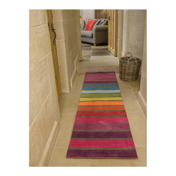 Handgewebter Teppich 60x230 cm Candy – Flair Rugs-image-1