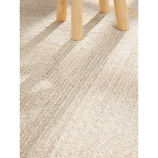 Cremefarbener, doppelseitiger/handgewebter Jute-Teppich, 200 × 300 cm Juno - Hanse Home-image-4