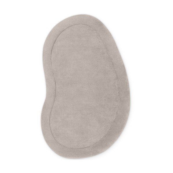 Grauer, handgewebter Teppich mit Wollanteil, 125 × 200 cm Organic Kivi Grey - Villeroy&Boch