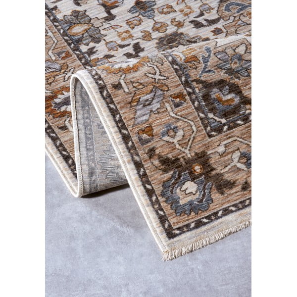 Braun-cremefarbener Teppich, 160 x 225 cm Egon - Villeroy&Boch-image-3