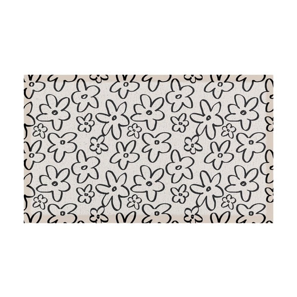 Fußmatte 40 × 70 cm Flower Lines - Artsy Doormats