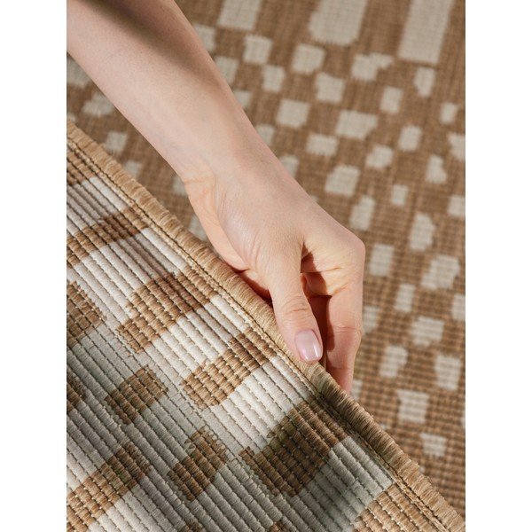 Cremefarben/in Naturfarbe, Teppich für den Innen- und Außenbereich, 120 × 170 cm Haringey Barkham - Ted Baker-image-4