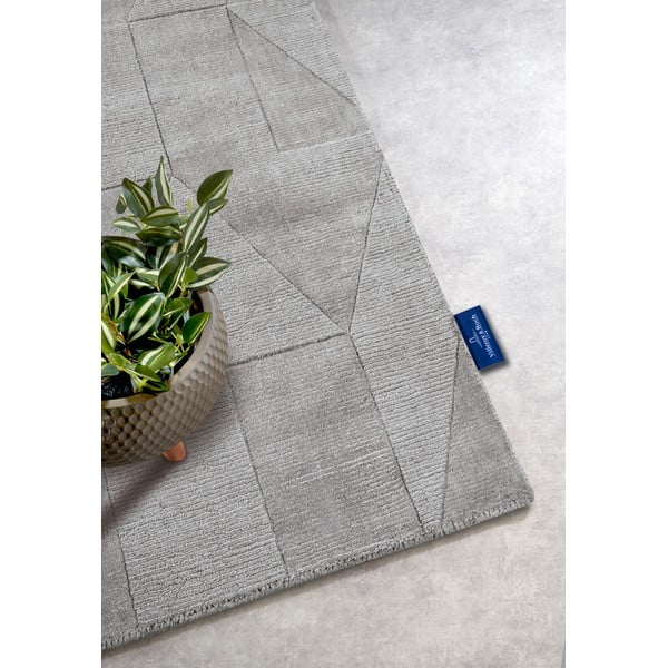 Grauer, handgewebter Wollläufer, 80 x 250 cm Ursule - Villeroy&Boch-image-2